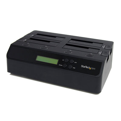 STARTECH .com media duplicator HDD duplicator Black 3 copies (SATDOCK4U3RE) - Cartouches Certifiees