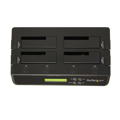STARTECH .com media duplicator HDD duplicator Black 3 copies (SATDOCK4U3RE) - Cartouches Certifiees