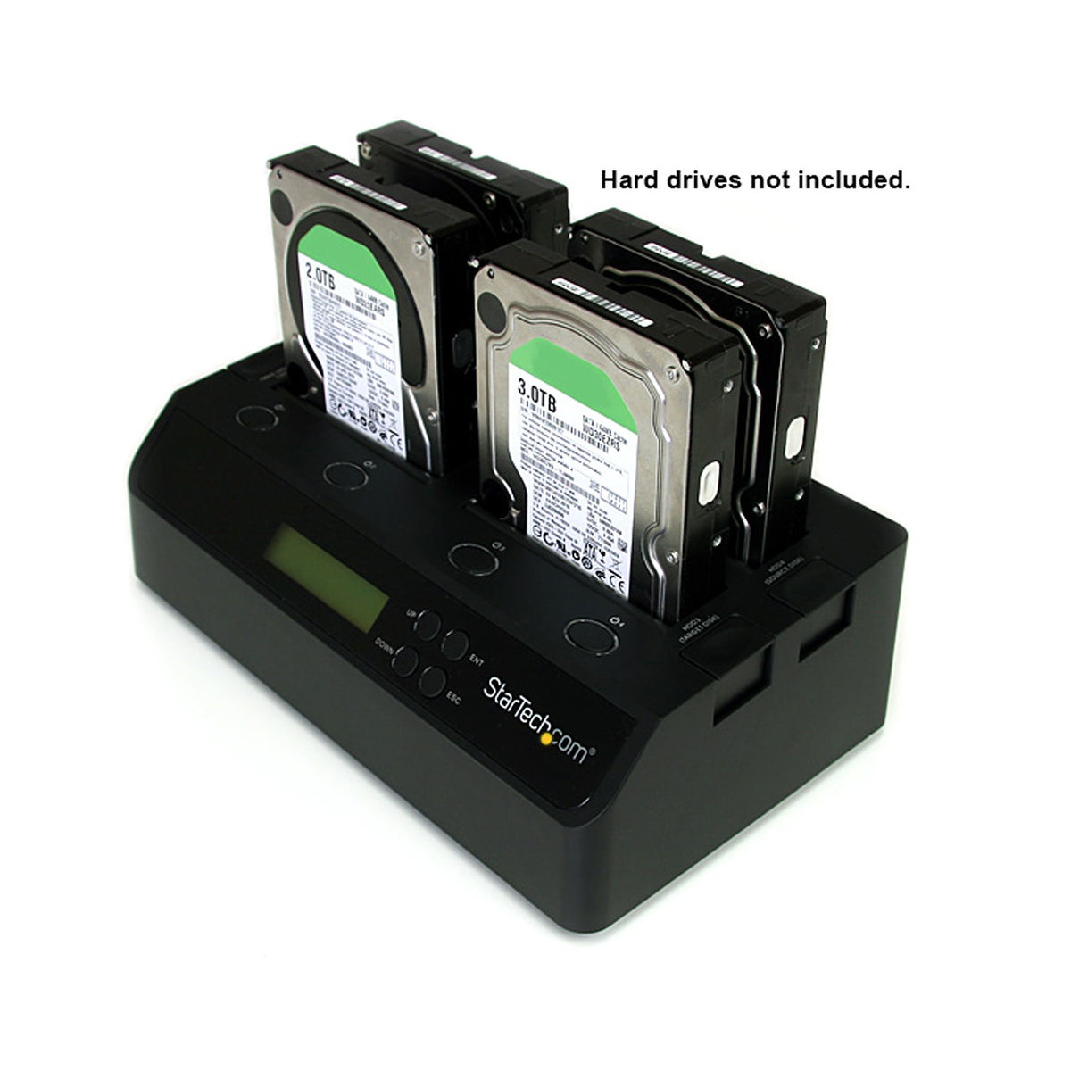STARTECH .com media duplicator HDD duplicator Black 3 copies (SATDOCK4U3RE) - Cartouches Certifiees