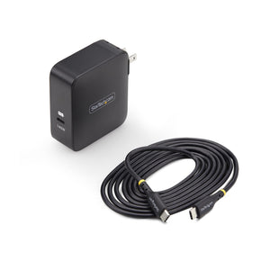 STARTECH .com mobile device charger Universal Black AC Fast charging Indoor (1014GCN-WALL-CHARGER) - Cartouches Certifiees