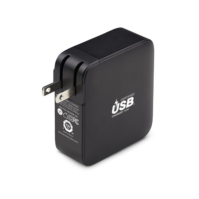 STARTECH .com mobile device charger Universal Black AC Fast charging Indoor (1014GCN-WALL-CHARGER) - Cartouches Certifiees