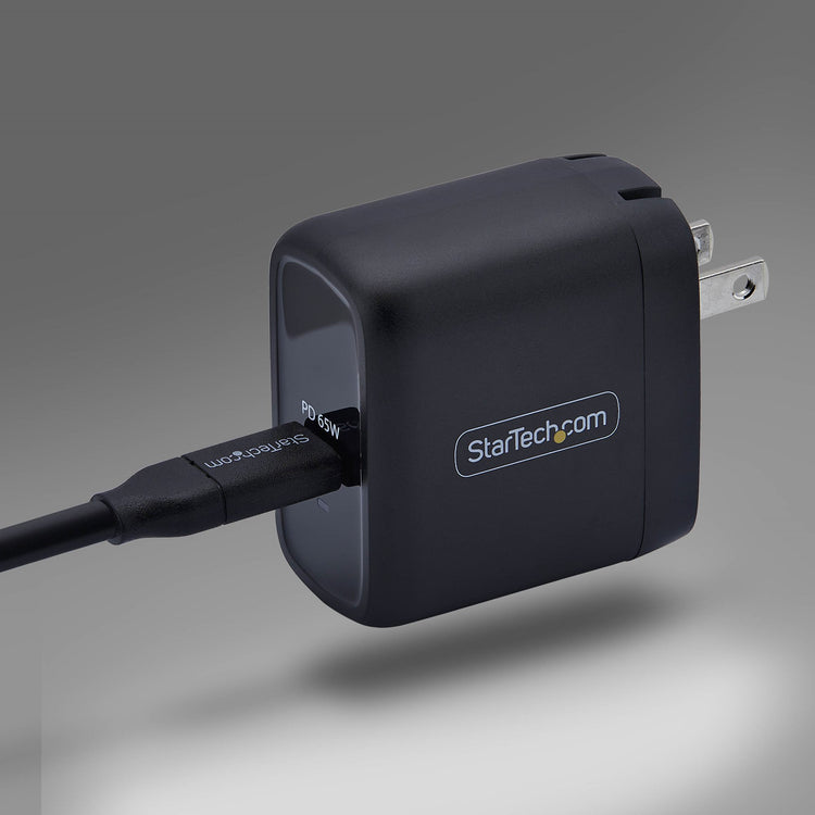 STARTECH .com mobile device charger Universal Black AC Fast charging Indoor (1065NB-WALL-CHARGER) - Cartouches Certifiees