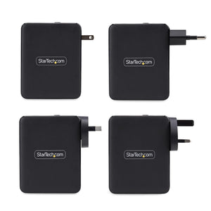 STARTECH .com mobile device charger Universal Black AC Fast charging Indoor (3114GCU-WALL-CHARGER) - Cartouches Certifiees