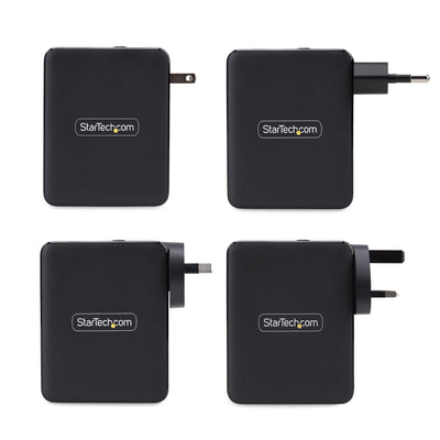 STARTECH .com mobile device charger Universal Black AC Fast charging Indoor (3114GCU-WALL-CHARGER) - Cartouches Certifiees