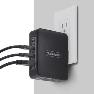 STARTECH .com mobile device charger Universal Black AC Fast charging Indoor (3114GCU-WALL-CHARGER) - Cartouches Certifiees