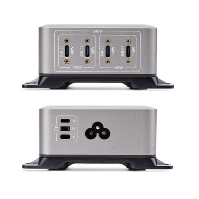 STARTECH .com mobile device charger Universal Silver AC Fast charging Indoor (424D3N-USB-C-CHARGER) - Cartouches Certifiees
