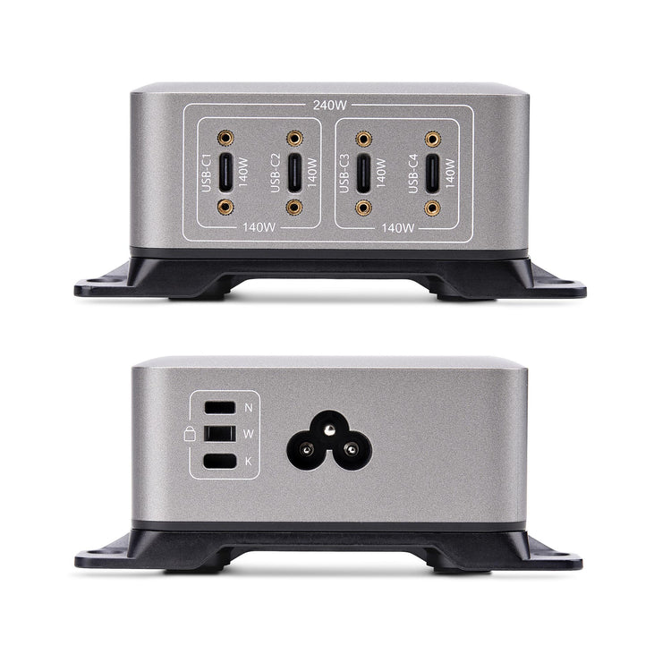 STARTECH .com mobile device charger Universal Silver AC Fast charging Indoor (424D3N-USB-C-CHARGER) - Cartouches Certifiees