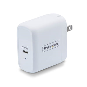 STARTECH .com mobile device charger Universal White AC Fast charging Indoor (1065NW-WALL-CHARGER) - Cartouches Certifiees