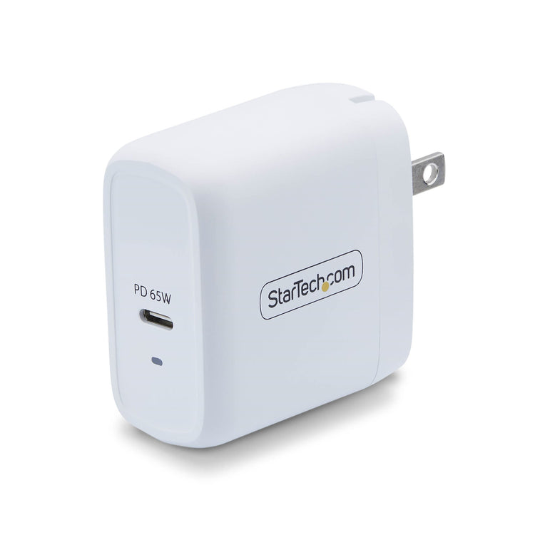 STARTECH .com mobile device charger Universal White AC Fast charging Indoor (1065NW-WALL-CHARGER) - Cartouches Certifiees