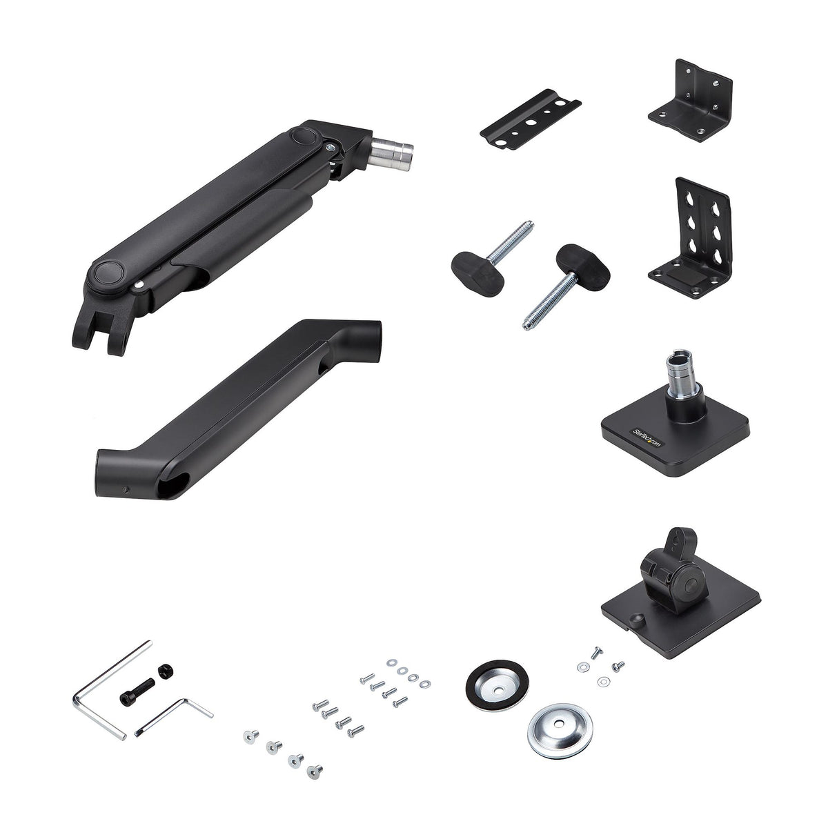 STARTECH .com monitor mount / stand 124,5 cm (49") Desk Black (H1M1AG1-MONITOR-ARM) - Cartouches Certifiees