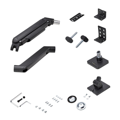 STARTECH .com monitor mount / stand 124,5 cm (49") Desk Black (H1M1AG1-MONITOR-ARM) - Cartouches Certifiees