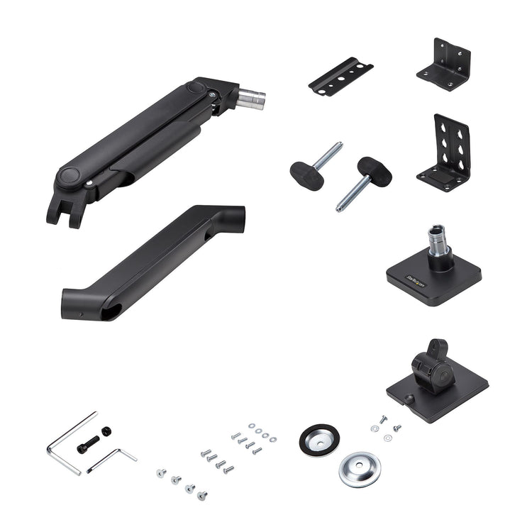 STARTECH .com monitor mount / stand 124,5 cm (49") Desk Black (H1M1AG1-MONITOR-ARM) - Cartouches Certifiees