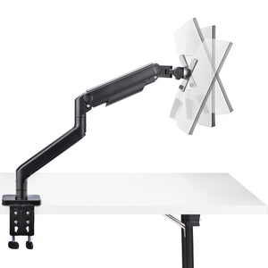 STARTECH .com monitor mount / stand 124,5 cm (49") Desk Black (H1M1AG1-MONITOR-ARM) - Cartouches Certifiees