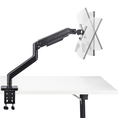 STARTECH .com monitor mount / stand 124,5 cm (49") Desk Black (H1M1AG1-MONITOR-ARM) - Cartouches Certifiees