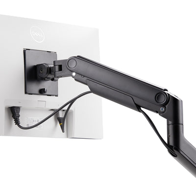 STARTECH .com monitor mount / stand 124,5 cm (49") Desk Black (H1M1AG1-MONITOR-ARM) - Cartouches Certifiees