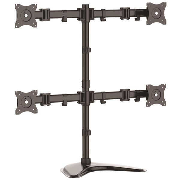 STARTECH .com monitor mount / stand 68,6 cm (27") Desk Black (ARMBARQUAD) - Cartouches Certifiees