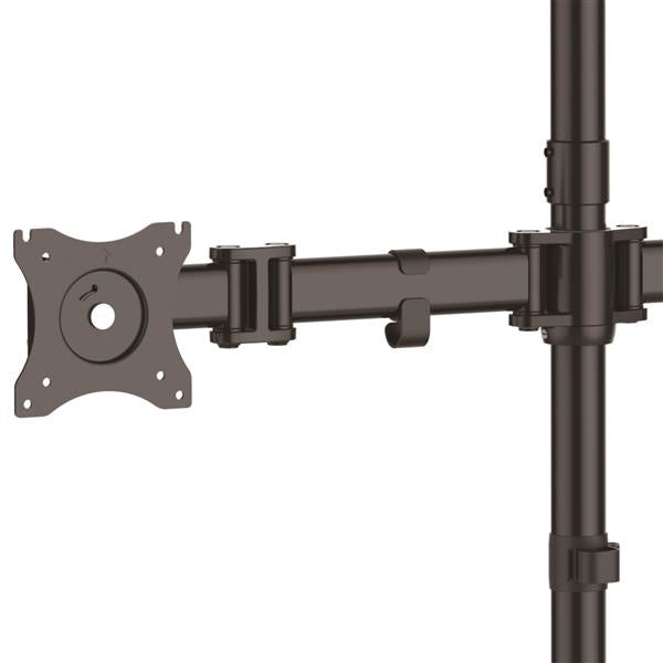 STARTECH .com monitor mount / stand 68,6 cm (27") Desk Black (ARMBARQUAD) - Cartouches Certifiees