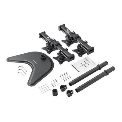 STARTECH .com monitor mount / stand 68,6 cm (27") Desk Black (ARMBARQUAD) - Cartouches Certifiees