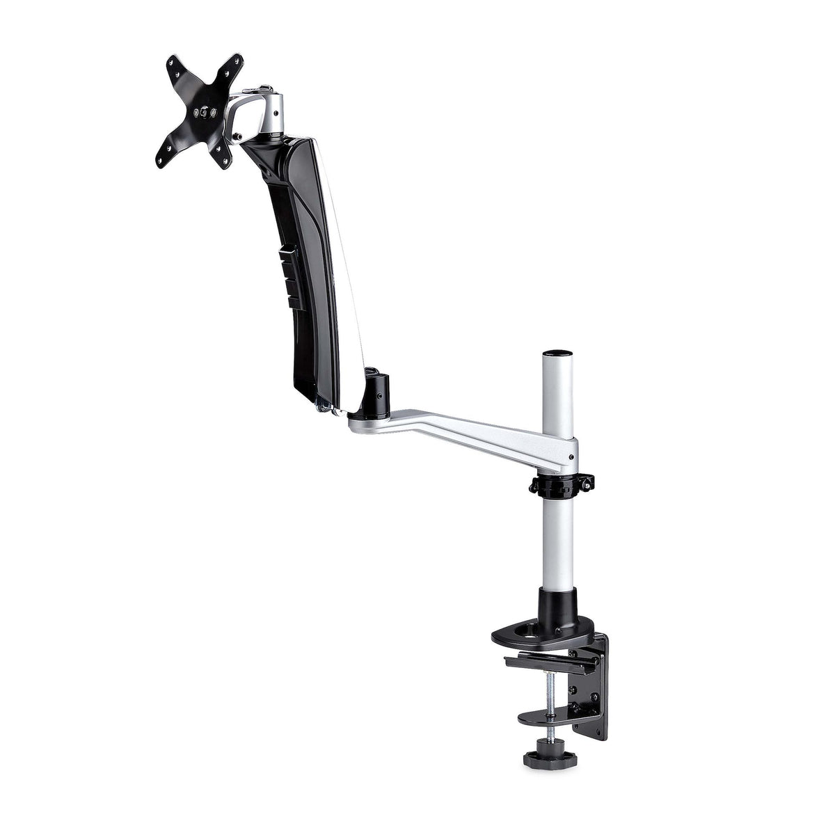 STARTECH .com monitor mount / stand 76,2 cm (30") Desk Black, Silver (1MP1ACG-MONITOR-ARM) - Cartouches Certifiees