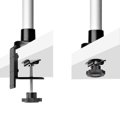 STARTECH .com monitor mount / stand 76,2 cm (30") Desk Black, Silver (1MP1ACG-MONITOR-ARM) - Cartouches Certifiees