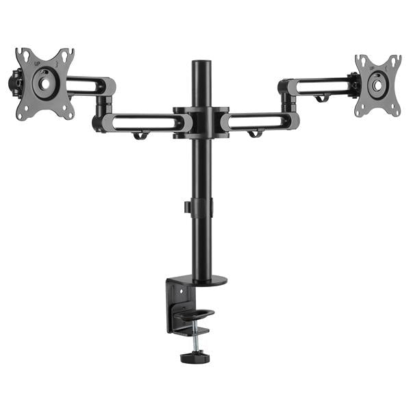 STARTECH .com monitor mount / stand 81,3 cm (32") Desk Black (ARMDUAL3) - Cartouches Certifiees