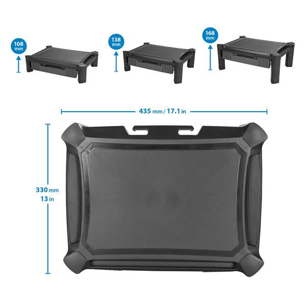 STARTECH .com monitor mount / stand 81,3 cm (32") Desk Black (MONSTADJD) - Cartouches Certifiees