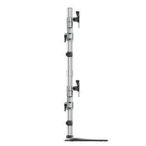 STARTECH .com monitor mount / stand 81,3 cm (32") Desk Black, Silver (ARMQUADSS) - Cartouches Certifiees