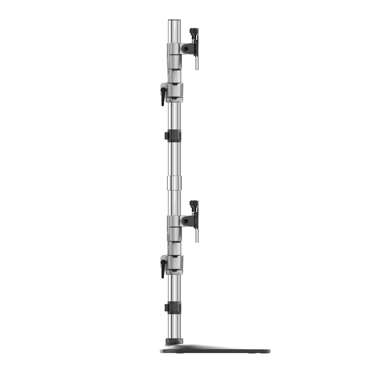 STARTECH .com monitor mount / stand 81,3 cm (32") Desk Black, Silver (ARMQUADSS) - Cartouches Certifiees