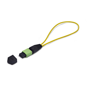 STARTECH .com network cable tester Fiber cable tester Black, Green, Yellow (LOOPBACKMTP12OS2SMM) - Cartouches Certifiees