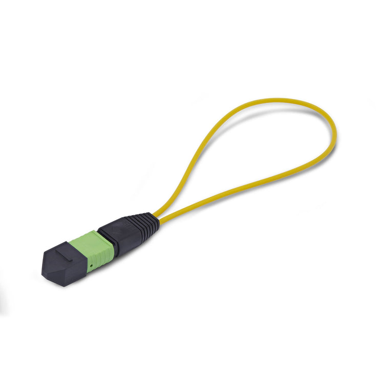 STARTECH .com network cable tester Fiber cable tester Black, Green, Yellow (LOOPBACKMTP12OS2SMM) - Cartouches Certifiees