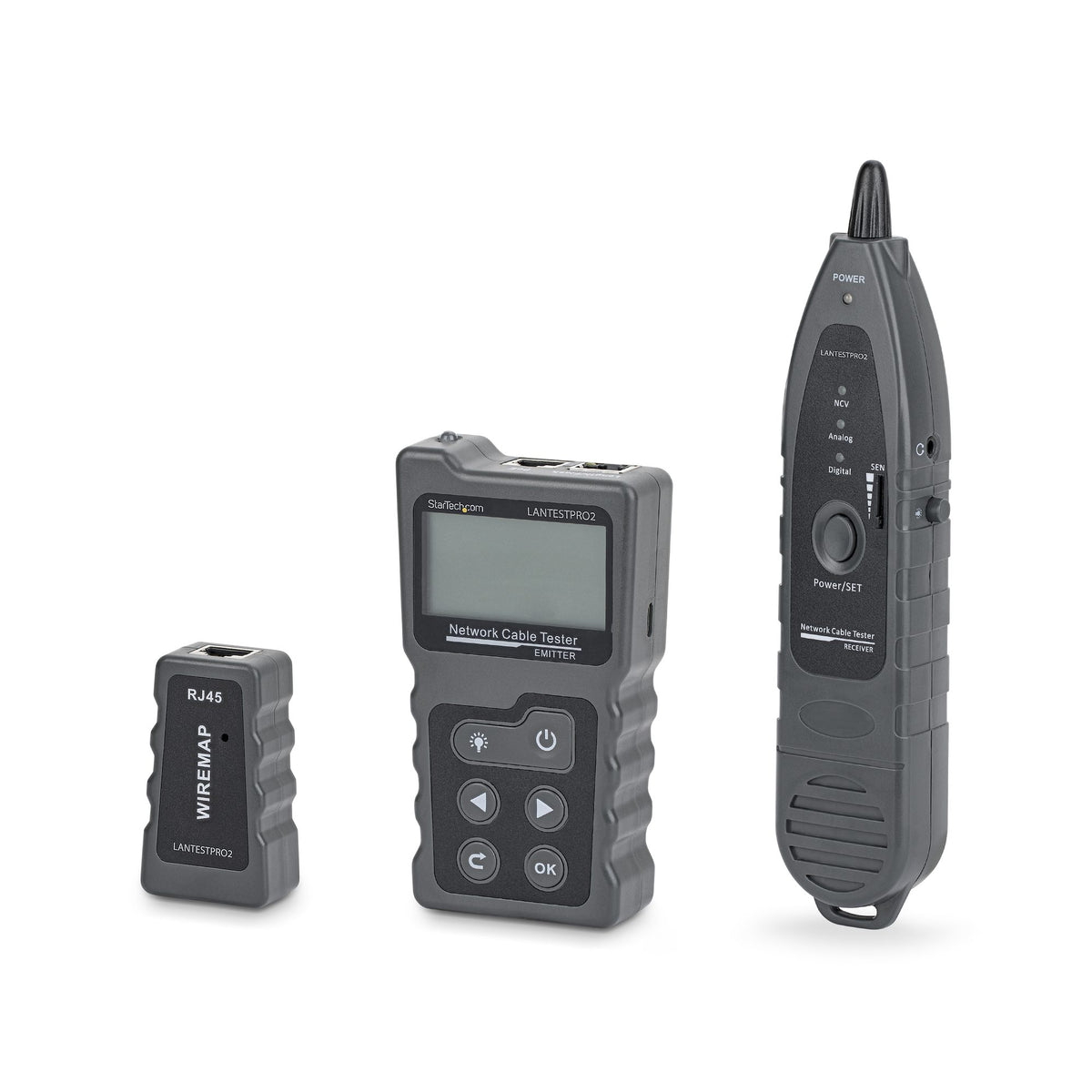 STARTECH .com network cable tester UTP/STP cable tester Grey (LANTESTPRO2) - Cartouches Certifiees