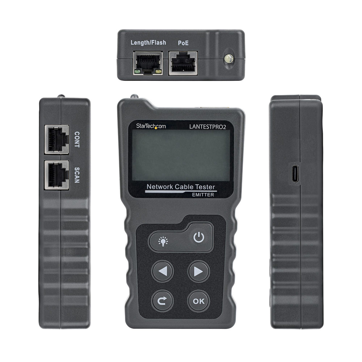 STARTECH .com network cable tester UTP/STP cable tester Grey (LANTESTPRO2) - Cartouches Certifiees