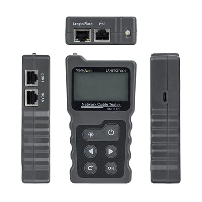 STARTECH .com network cable tester UTP/STP cable tester Grey (LANTESTPRO2) - Cartouches Certifiees