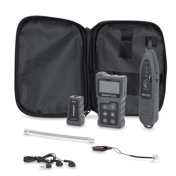 STARTECH .com network cable tester UTP/STP cable tester Grey (LANTESTPRO2) - Cartouches Certifiees