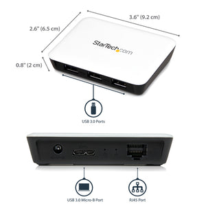 STARTECH .com network card 5000 Mbit/s (ST3300U3S) - Cartouches Certifiees