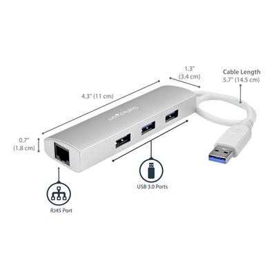 STARTECH .com network card Ethernet 5000 Mbit/s (ST3300G3UA) - Cartouches Certifiees