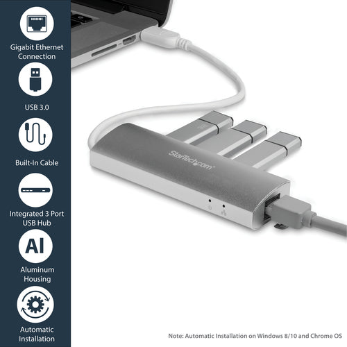 STARTECH .com network card Ethernet 5000 Mbit/s (ST3300G3UA) - Cartouches Certifiees