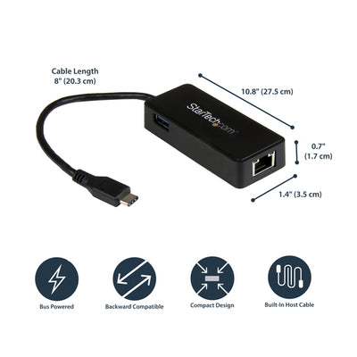 STARTECH .com network card Ethernet 5000 Mbit/s (US1GC301AU) - Cartouches Certifiees