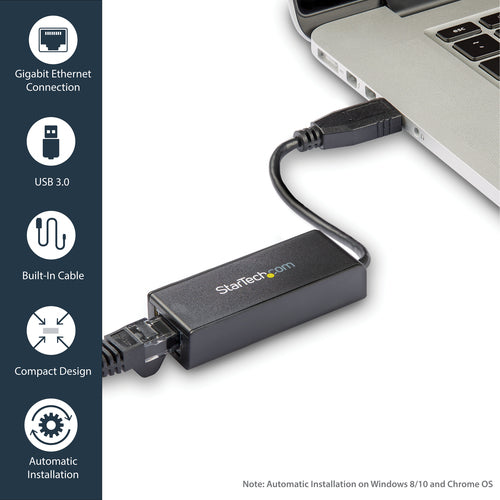 STARTECH .com network card Ethernet 5000 Mbit/s (USB31000S) - Cartouches Certifiees