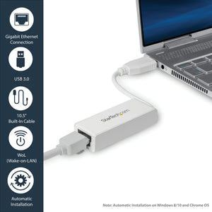 STARTECH .com network card Ethernet 5000 Mbit/s (USB31000SW) - Cartouches Certifiees
