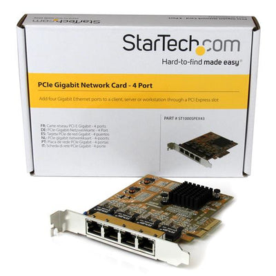 STARTECH .com network card Internal Ethernet 2000 Mbit/s (ST1000SPEX43) - Cartouches Certifiees