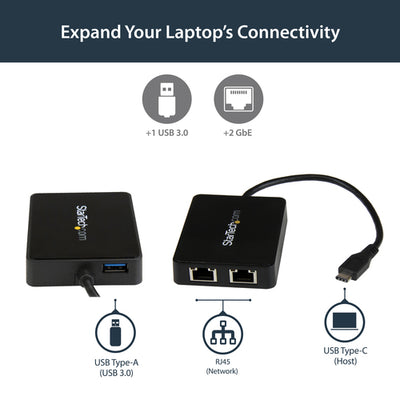 STARTECH .com network card USB 5000 Mbit/s (US1GC301AU2R) - Cartouches Certifiees