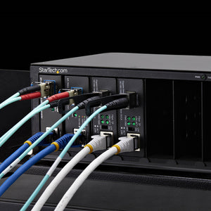 STARTECH .com network equipment chassis Black (MCM7-MEDIA-CHASSIS) - Cartouches Certifiees