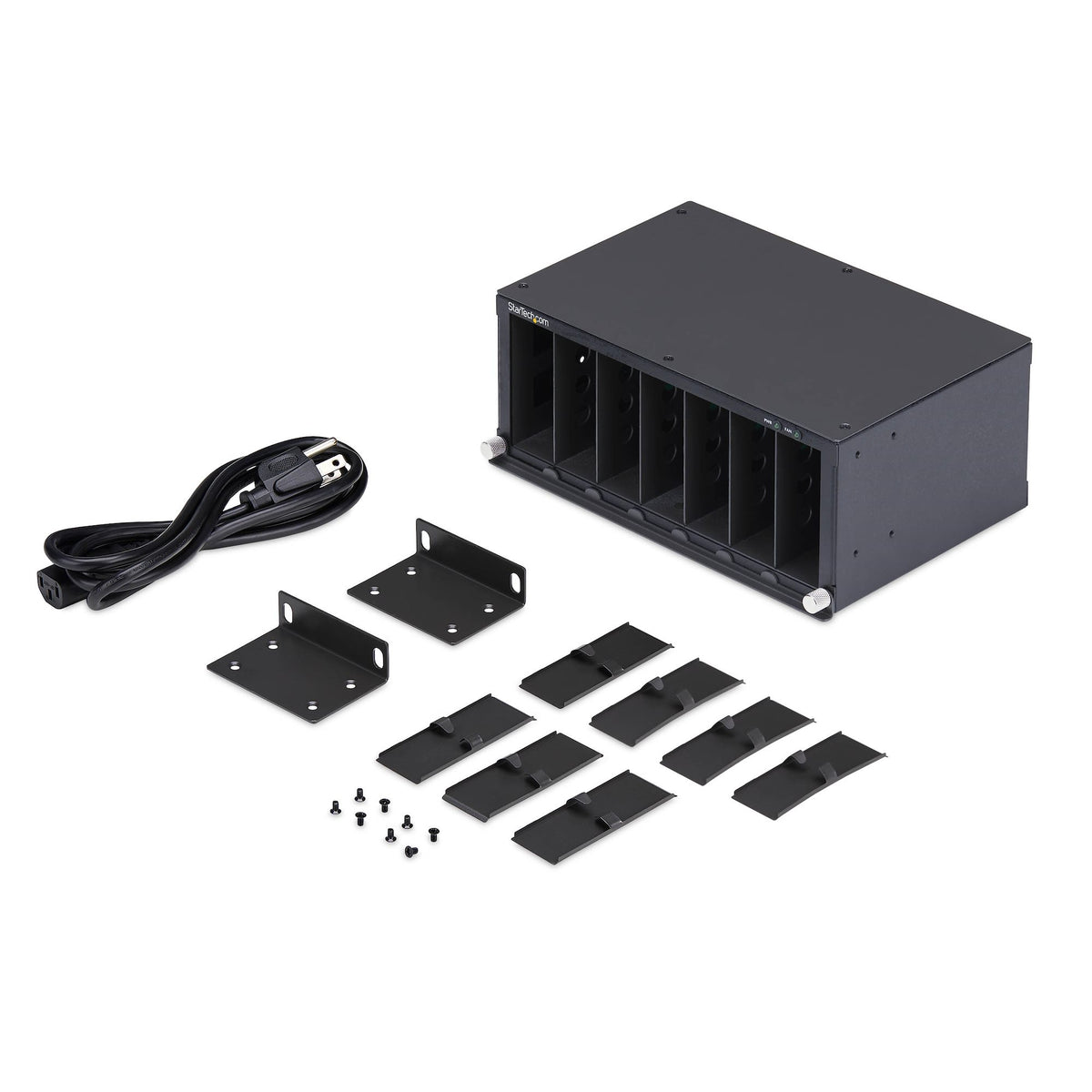 STARTECH .com network equipment chassis Black (MCM7-MEDIA-CHASSIS) - Cartouches Certifiees