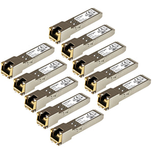 STARTECH .com network transceiver module Copper 1000 Mbit/s SFP (GLCT10PKST) - Cartouches Certifiees