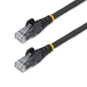 STARTECH .com networking cable Black 0,15 m Cat6 U/UTP (UTP) Round (N6LPATCH6INBK) - Cartouches Certifiees