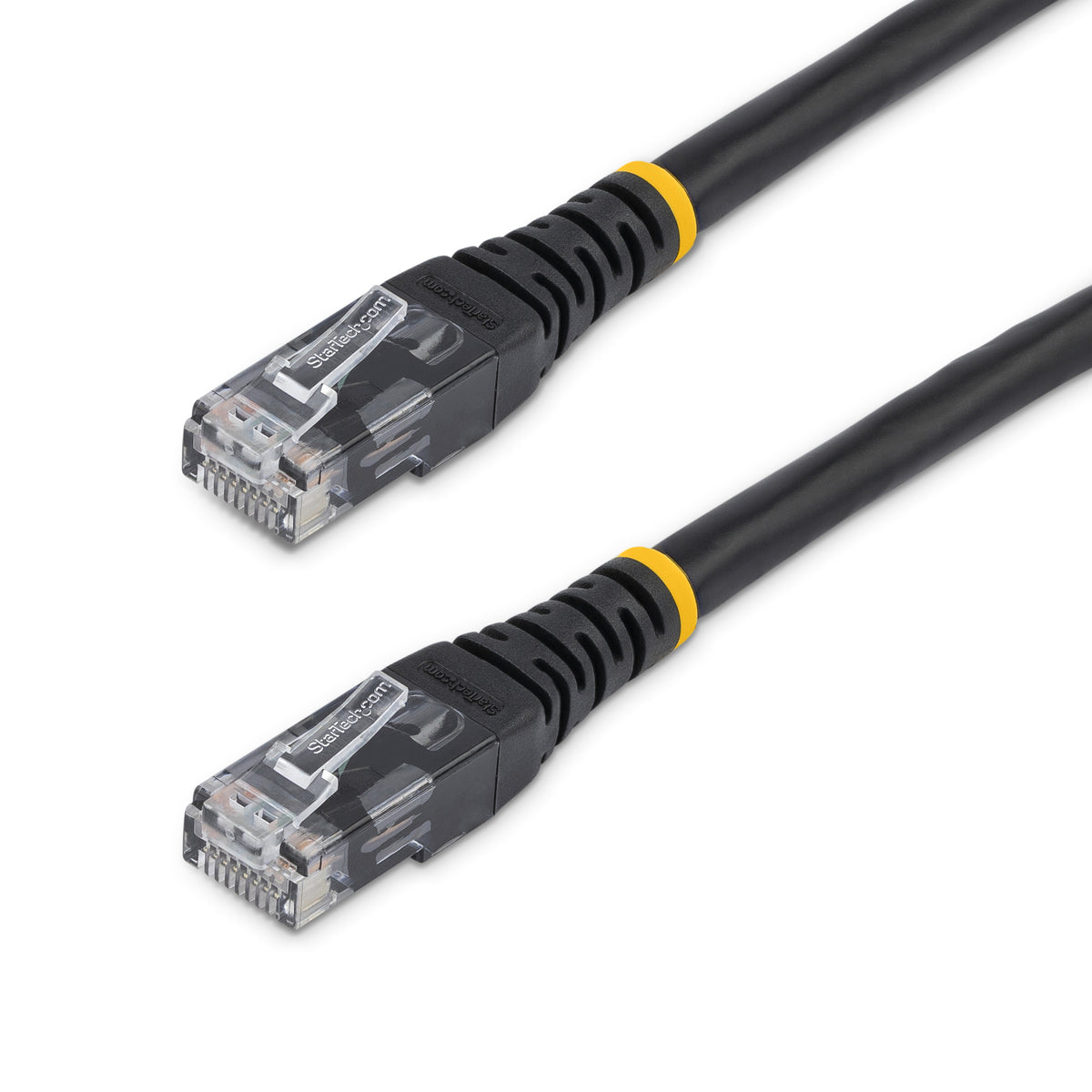 STARTECH .com networking cable Black 0,61 m Cat6 U/UTP (UTP) (C6PATCH2BK) - Cartouches Certifiees