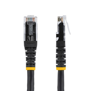 STARTECH .com networking cable Black 0,61 m Cat6 U/UTP (UTP) (C6PATCH2BK) - Cartouches Certifiees