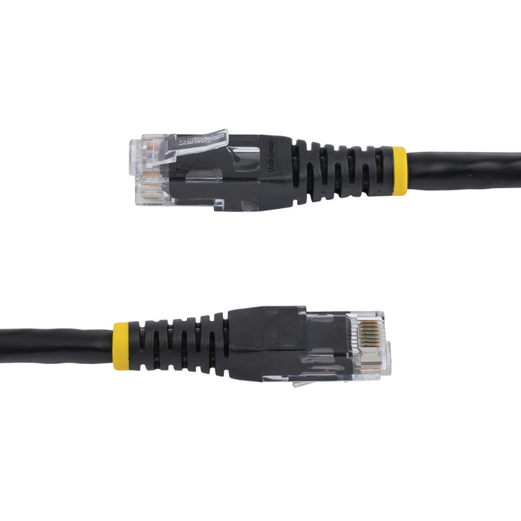 STARTECH .com networking cable Black 0,61 m Cat6 U/UTP (UTP) (C6PATCH2BK) - Cartouches Certifiees