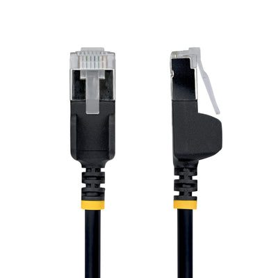 STARTECH .com networking cable Black 3,05 m Cat6a U/FTP (STP) Round (N6APATSTP34BKS-10FT) - Cartouches Certifiees